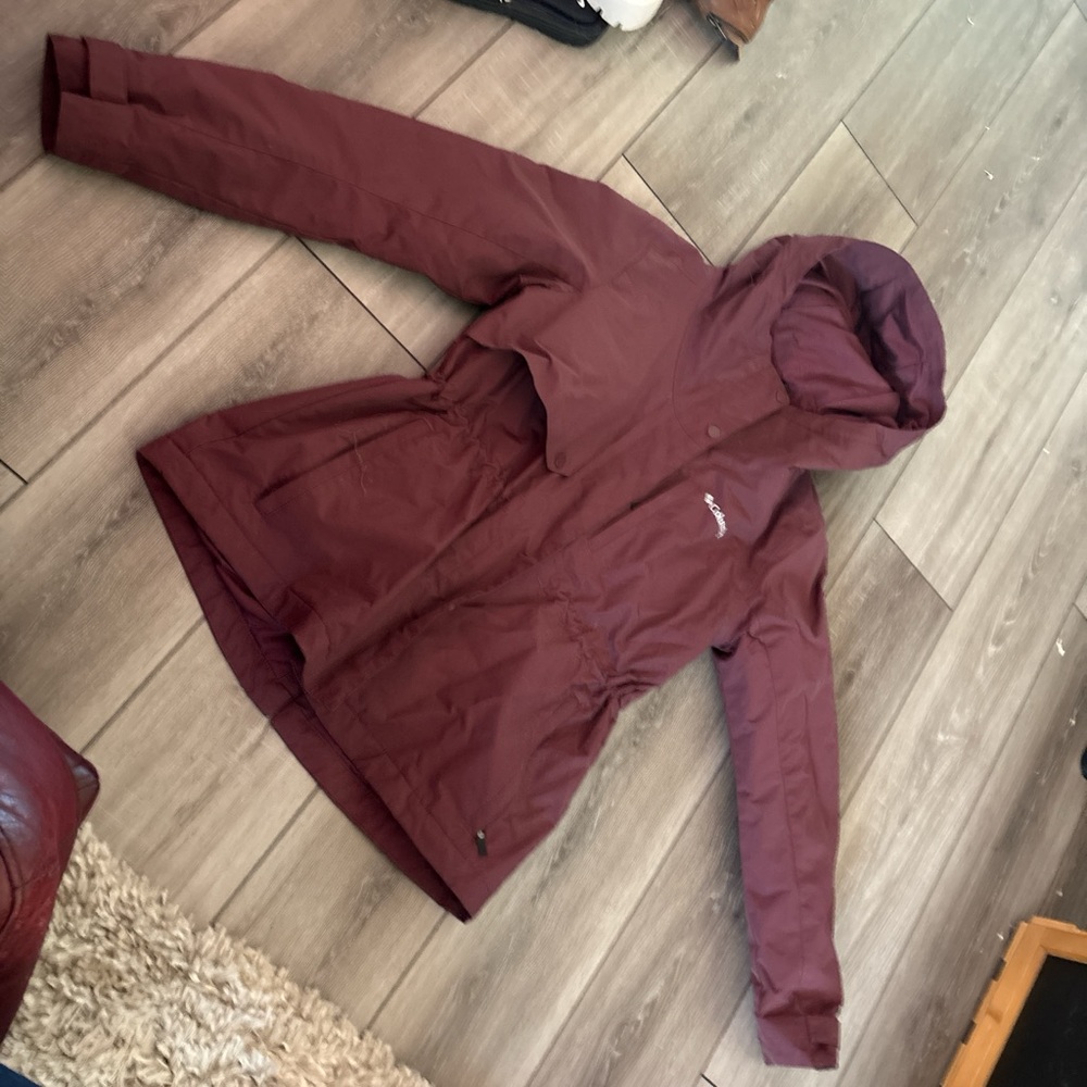 Women's Maroon Ski Jacket